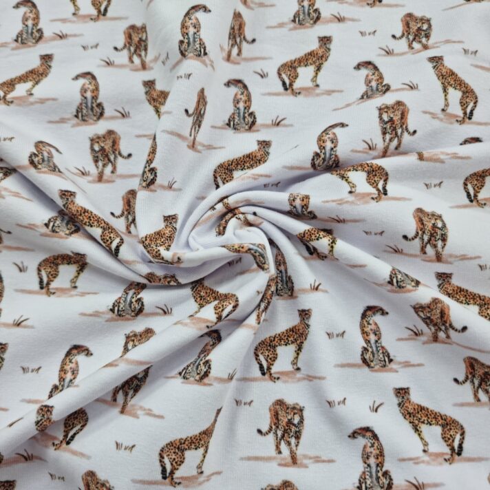 Safari Print Cotton Jersey