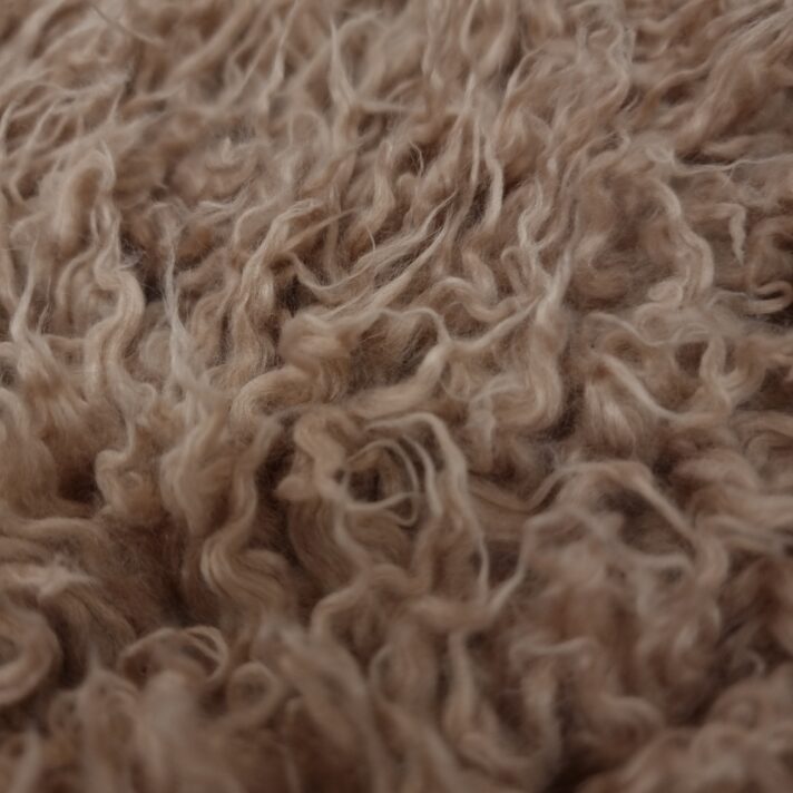 Long pile Curly Faux Fur