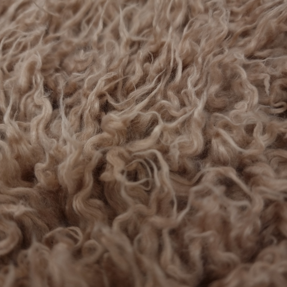 Curly faux best sale fur