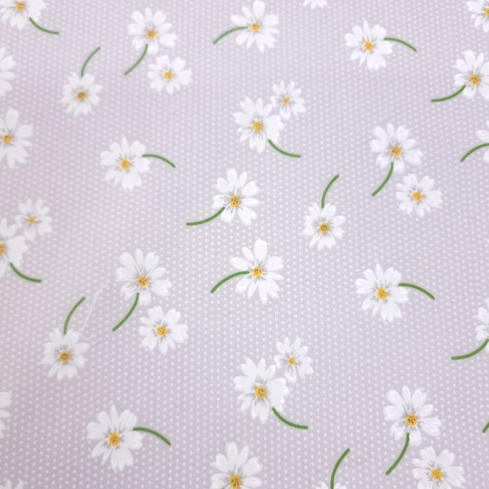 Daisy Polycotton Print