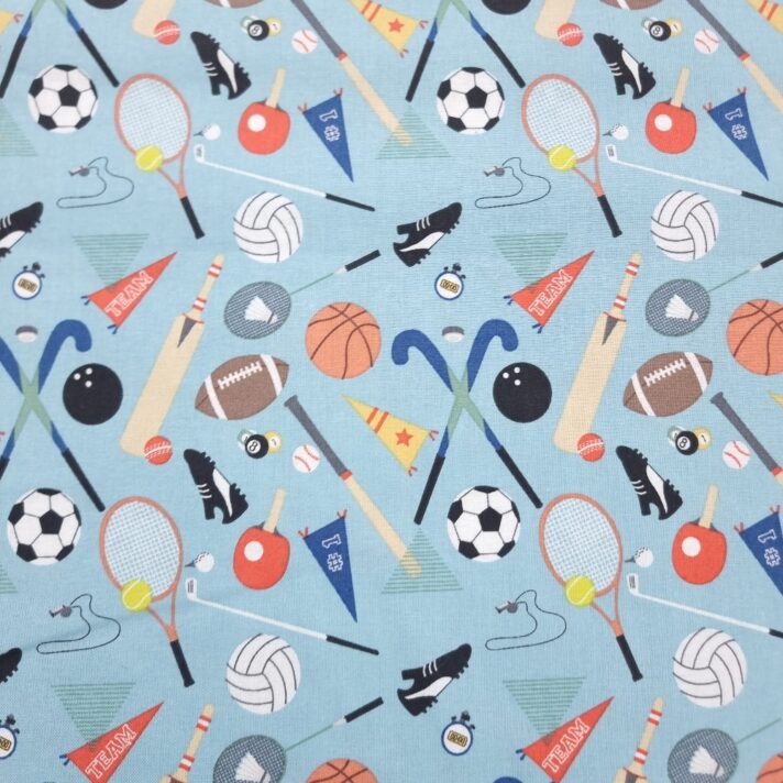 Sports Print Cotton