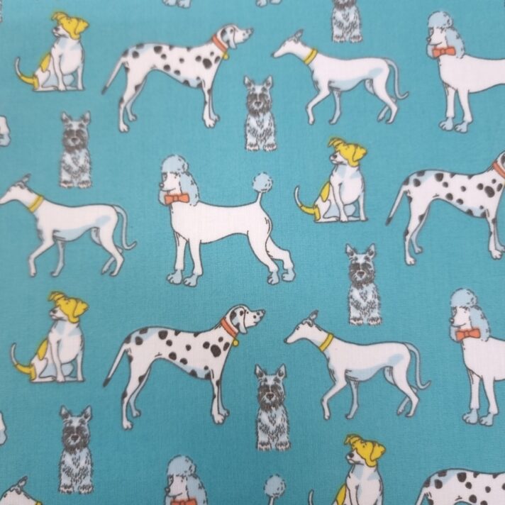 Dogs Polycotton Print