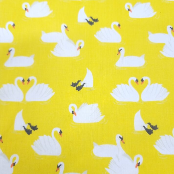 Swan Polycotton Print