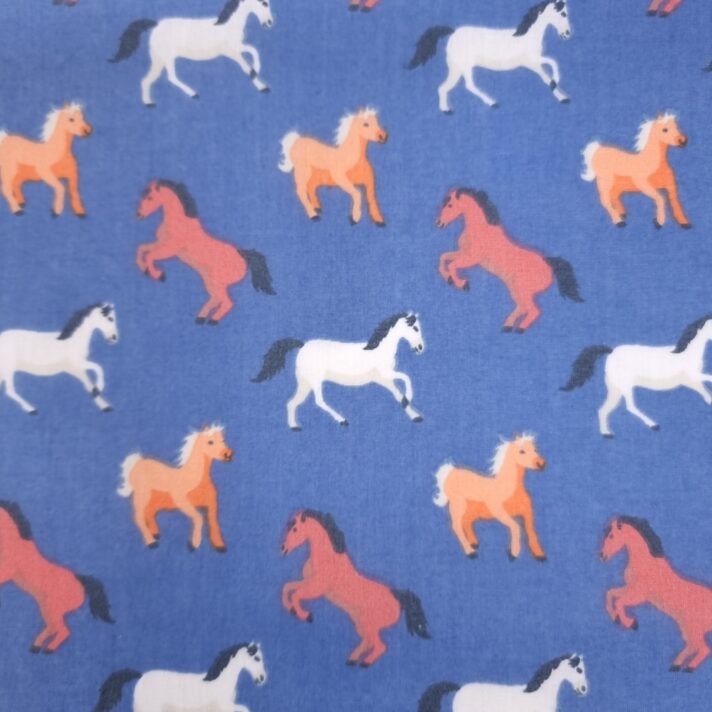Horses Polycotton Print