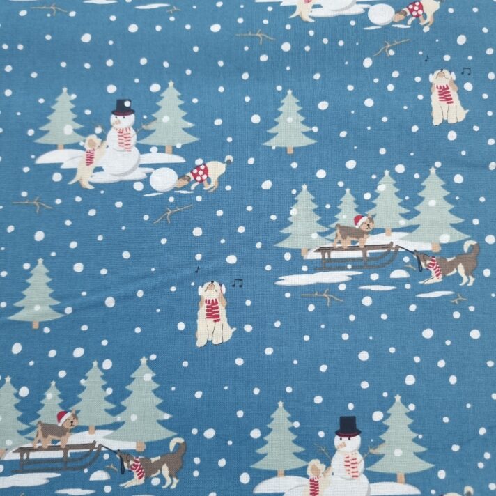 Dogs Christmas Cotton Collection