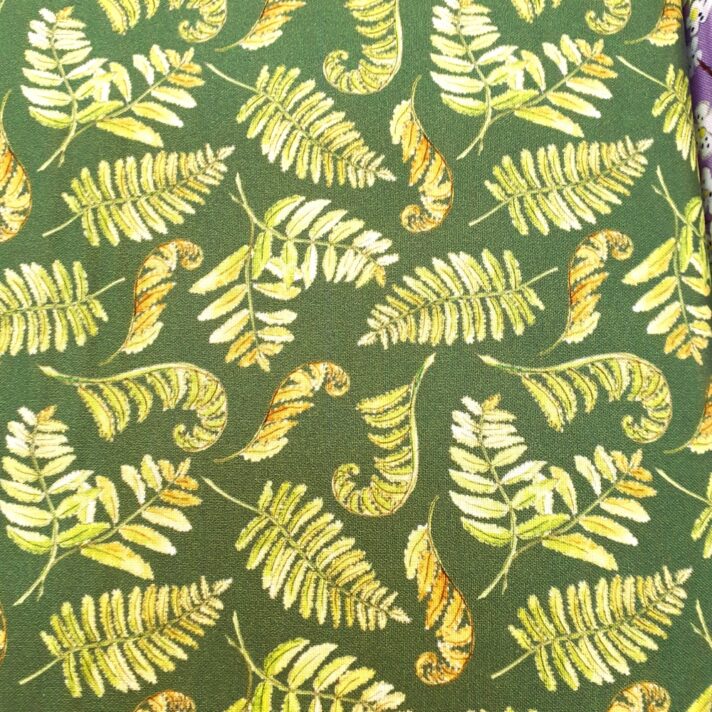 Debbie Shore, organic craft cotton, Ferns