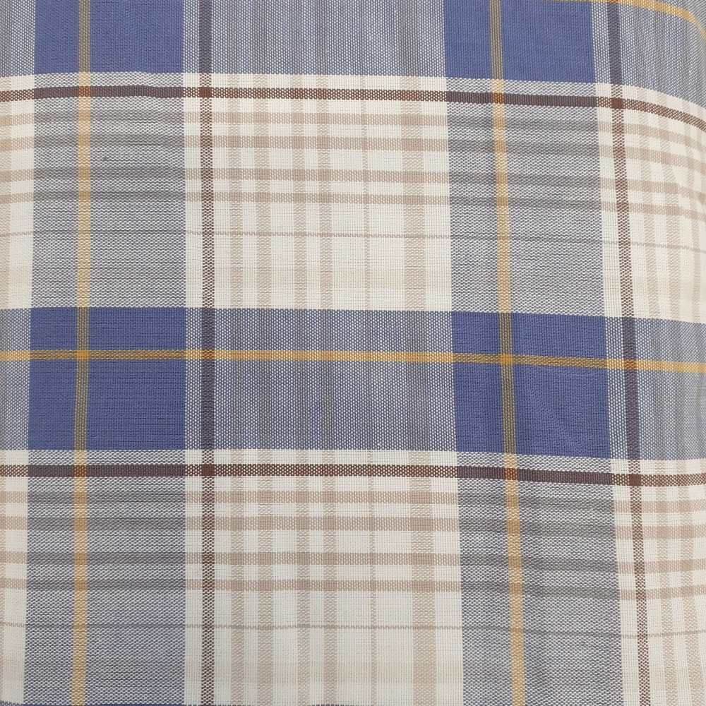 Stuart Hillard, Blue Skies and Nutmeg Cotton - Barry's Fabrics