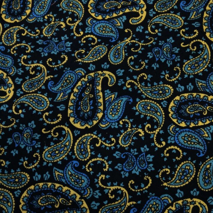 Paisley Cotton Babycord