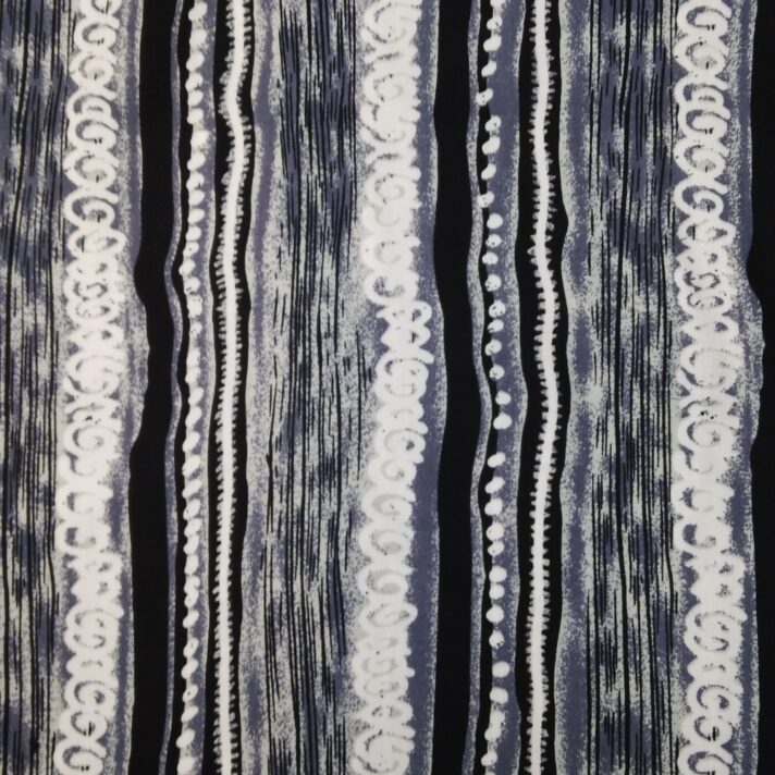 Retro Stripe Print