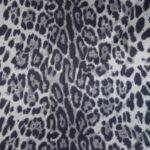 LEOPARD ON CREAMY/BEIGE CREPE DE CHINE