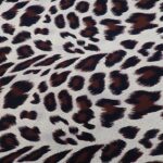 LEOPARD BLACK ON GREY