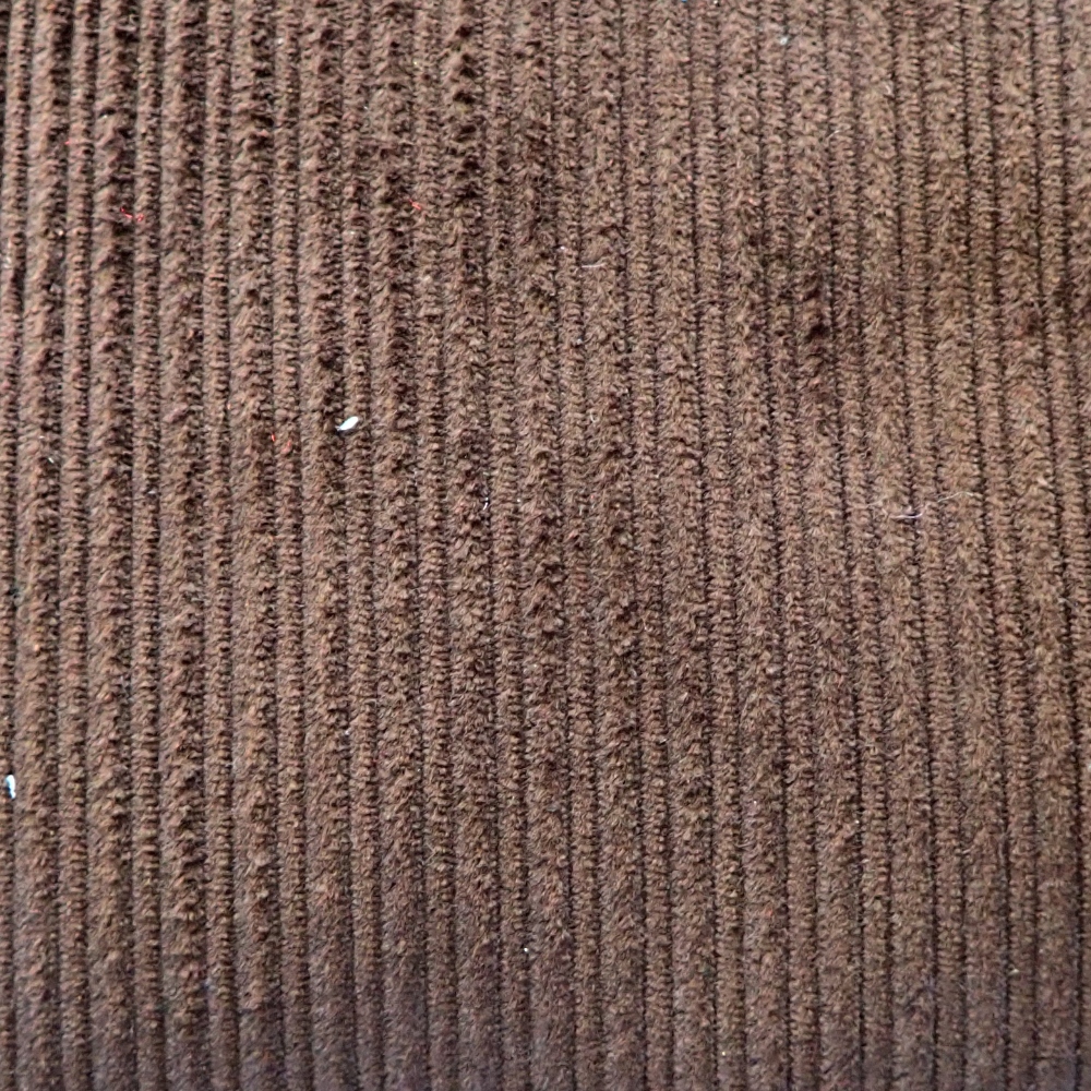 BROWN 100% COTTON CORDUROY