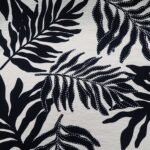 BLACK FERNS ON IVORY