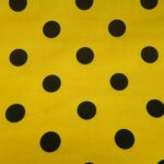 YELLOW BACKGROUND BLACK SPOT