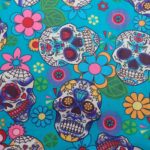 MIXED WITH DARK TURQUOISE BACKGROUND