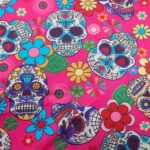 MIXED WITH CERISE BACKGROUND