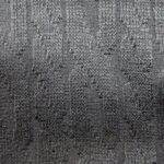 HEAVY CABLE BLACK RIB