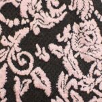 HEAVY BLACK/PINK FLORAL JERSEY