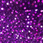 EMB PURPLE SEQUIN ON PURPLE VELVET