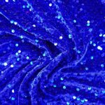 EMB ROYAL SEQUIN ON ROYAL VELVET