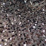 EMB BLACK SEQUIN ON LUREX JERSEY