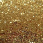 GOLD ON YELLOW TULLE 130CMS