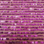 PLUMISH EMB ON PLUM POWER NET 127CMS