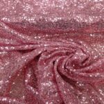 SALMON PINK ON CANDY PINK LUREX 125CMS