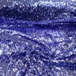 LAVENDER ON GREY TULLE 125CMS