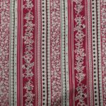 RED WITH WHITE STRIPES