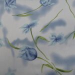 BLUE FLOWERS ON BLUE