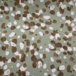 BROWN TAUPE ON GREEN