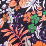 MULTI FLORAL ON BLACK