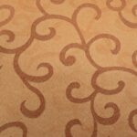 BURNT ORANGE WITH SWIRL