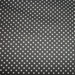 WHITE PIN SPOTS ON BLACK