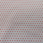 RED PIN SPOT ON WHITE