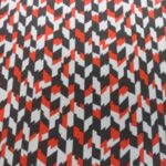 BROWN AND ORANGE CHEVRON STYLE