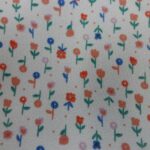 DITSY FLORAL ON IVORY CREPE