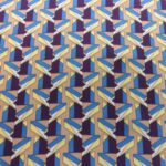 PLUM AND BEIGE YELLOW CHEVRONS