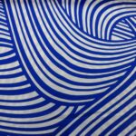 ABSTRACT ROYAL ON IVORY TEXTURED