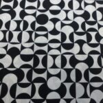 BLACK RETRO ON CREAM