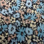 DUCK EGG ON TURQUOISE ON BLACK