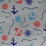 ANCHORS ON WHITE BACKGROUND