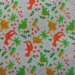 DINOS ON WHITE BACKGROUND