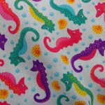 COLOURFUL SEAHORSES
