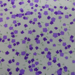 DITSY LILAC FLOWER ON IVORY BACKGROUND