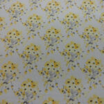 YELLOW BOUQUET ON IVORY BACKGROUND
