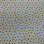 DITSY YELLOW ON CREAM BACKGROUND