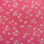 DAISIES ON LIGHT CANDY PINK BACKGROUND