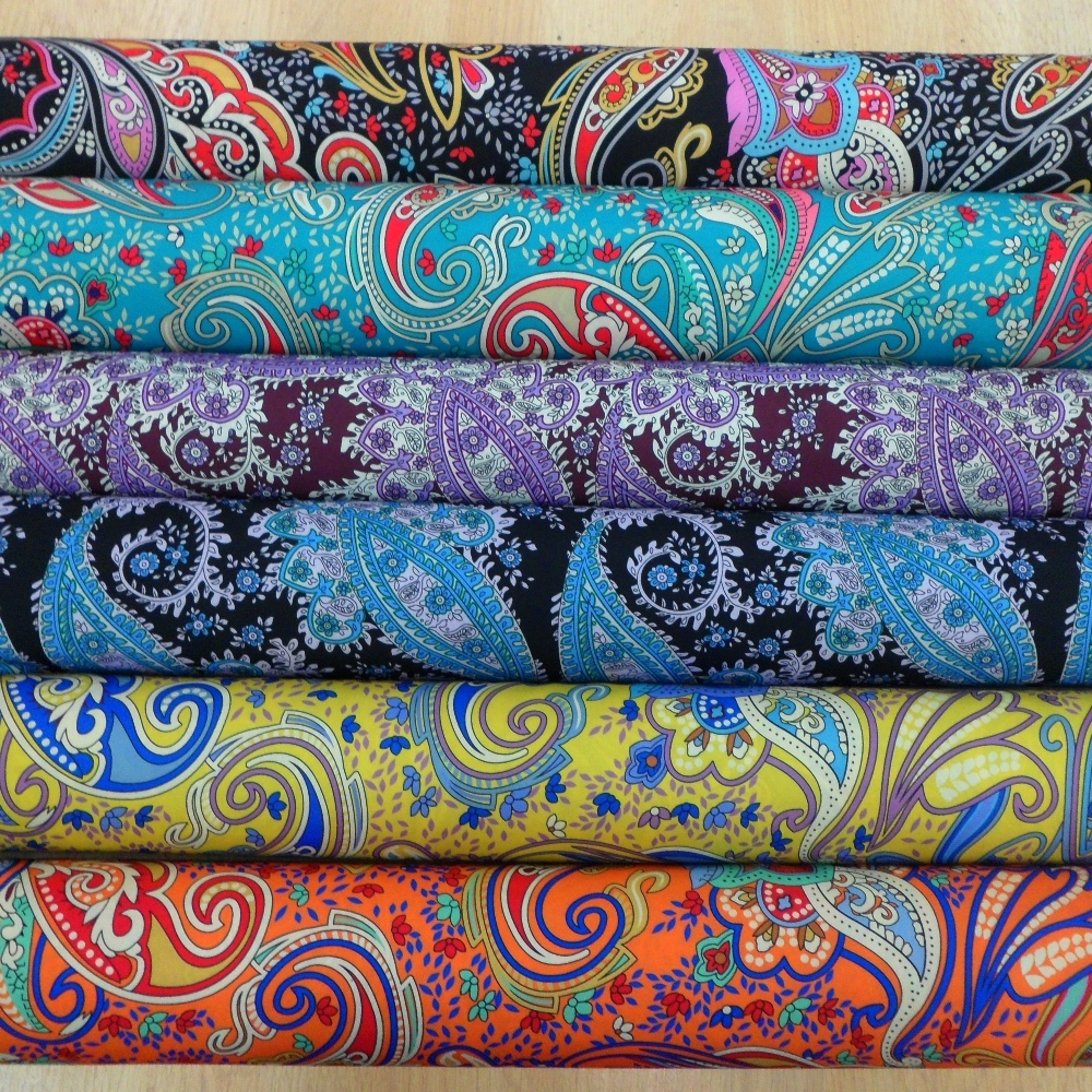 SAM_2214 100% POLYESTER PAISLEY PRINT